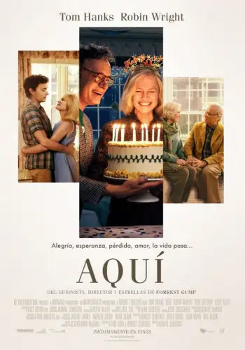 Aquí poster de la película